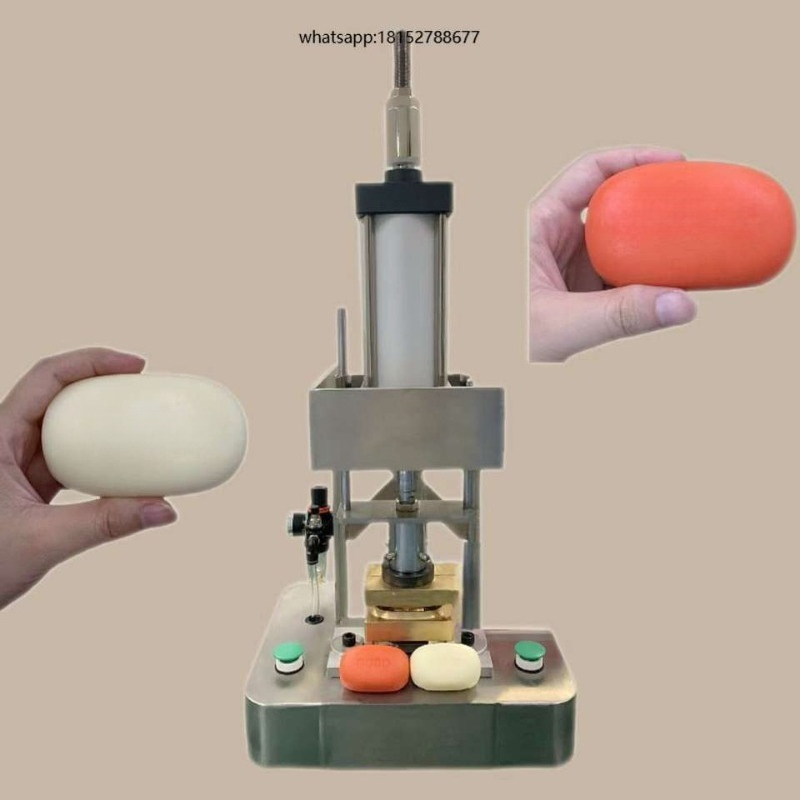 Soap Making Ins - Small Soap Making MachinePneumatic Soap Press