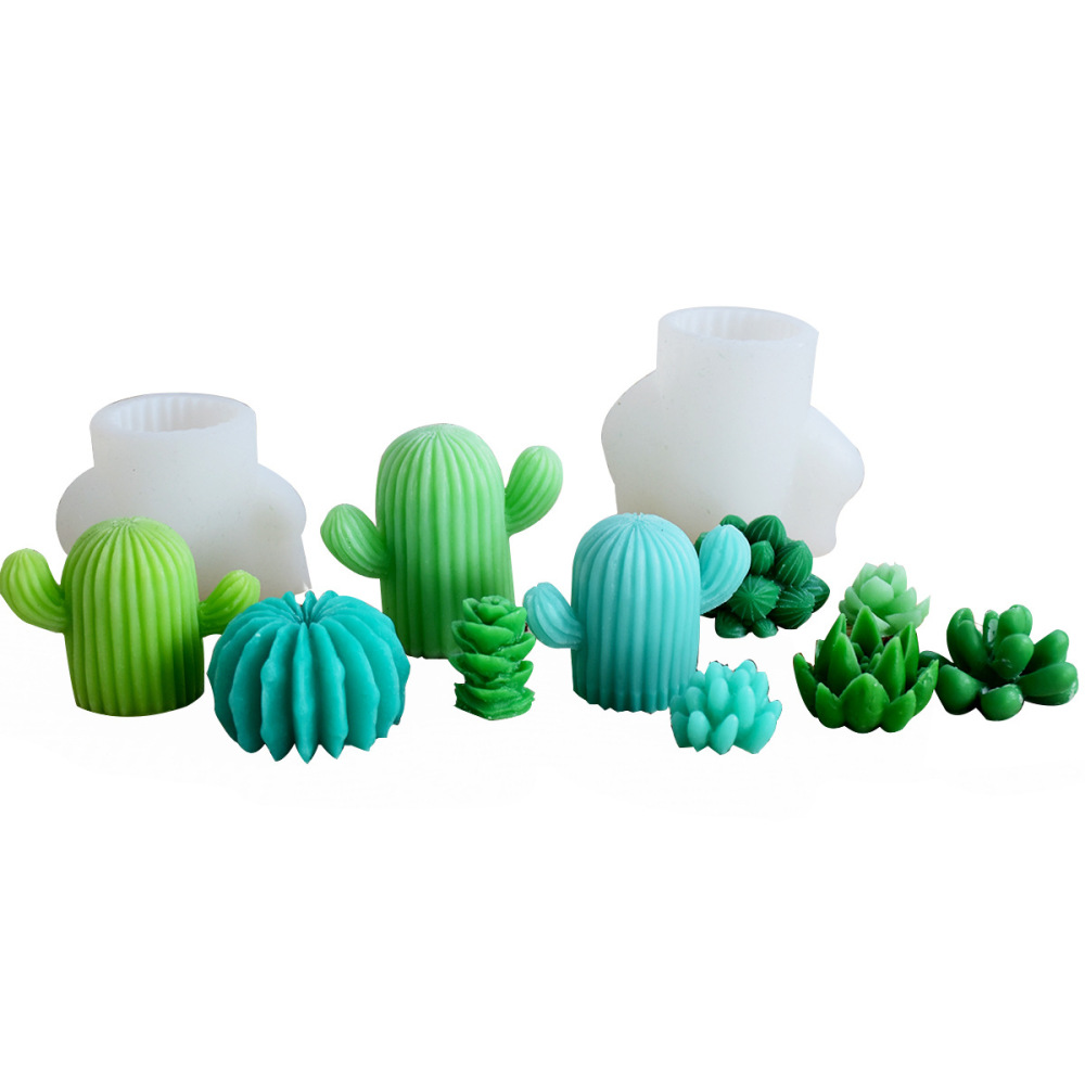 Soap Making Hobby - Silicone Mold For DIY Succulent Cactus