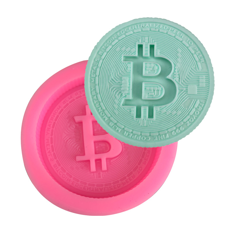 Soap Making Supplies Australia - 1/3Pcs Currency Logo Soap Silicone Cake