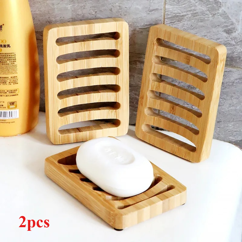 Soap Making Supplies Australia - 2 pcs Bamboo Case Tray Wooden