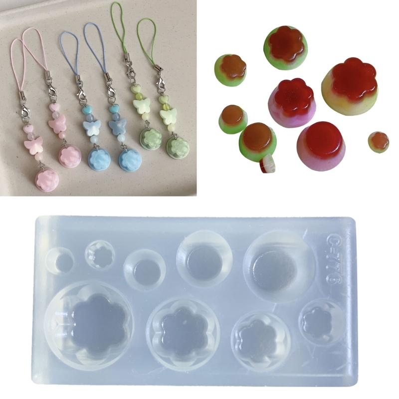 Soap Making Silicone Molds - Cute Pudding Shape Silicone Mold for