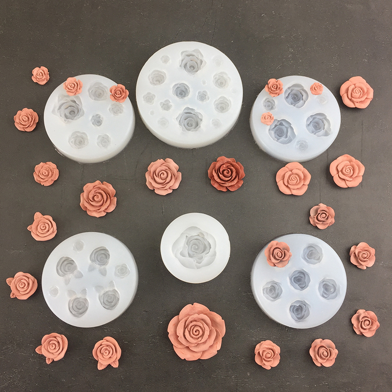 3D Rose Flower Shape Leaf Sili - огляд і ціна Soap Making Supplies Australia