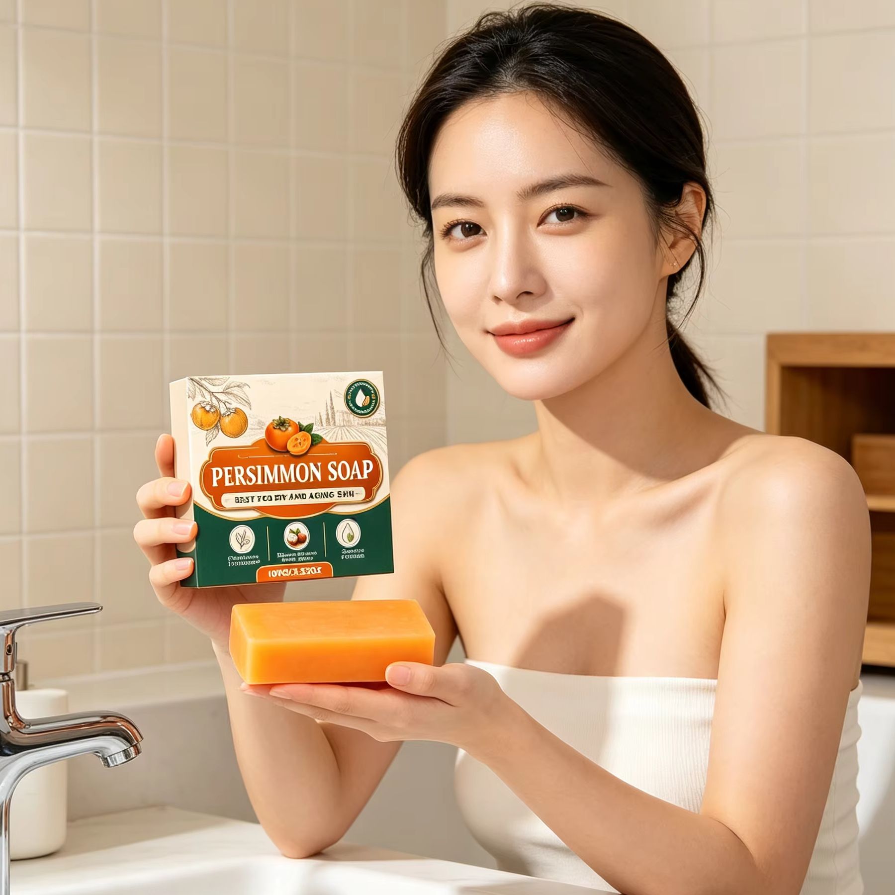 Persimmon Soap Body Odor Remov - огляд і ціна Shea Butter Raw