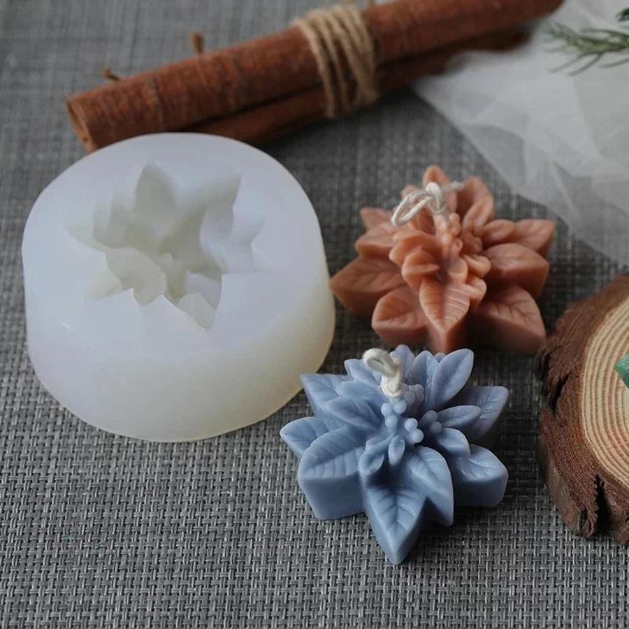 Christmas Flower Silicone Mold - огляд і ціна Soap Making Gel