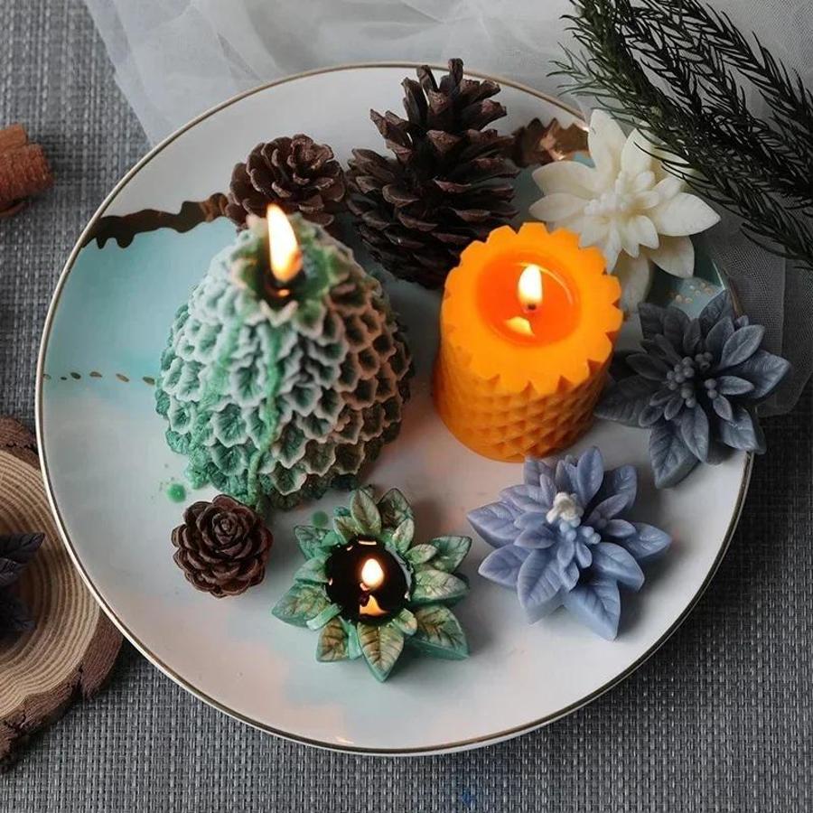 Christmas Flower Silicone Mold - огляд і ціна Soap Making Gel