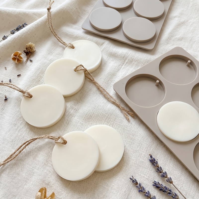 6-Cavity Round Tag Silicone Mo - огляд і ціна Soap Making Instructions