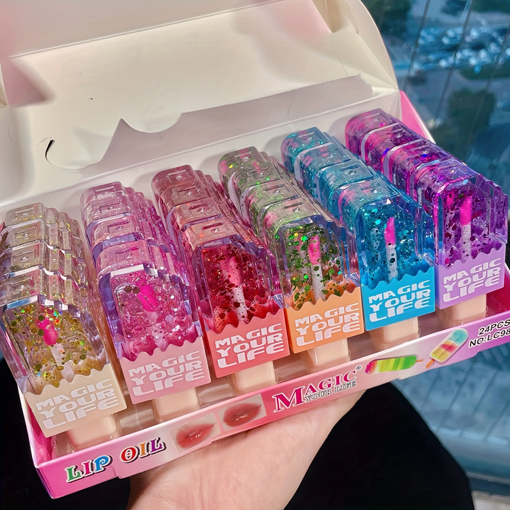 24pcs Cute Ice Cream Sequin Li - огляд і ціна Shea Butter Raw