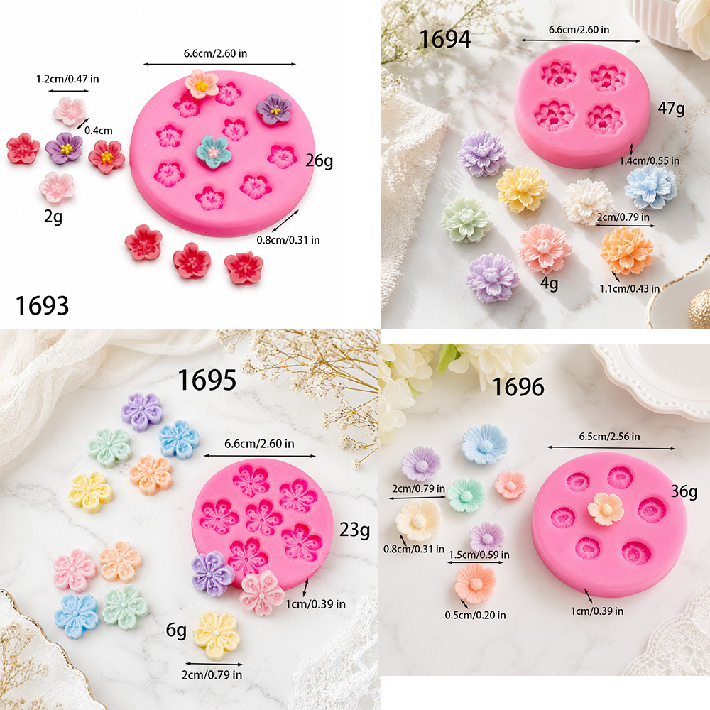 Wholesale Flowers  Silicone Ca - огляд і ціна Soap Making Wholesale Supplies