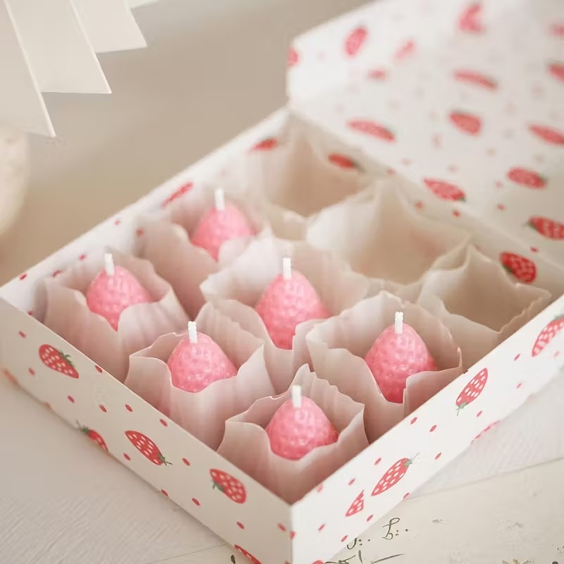 Strawberry Silicone Candle Mol - огляд і ціна Soap Making Instructions
