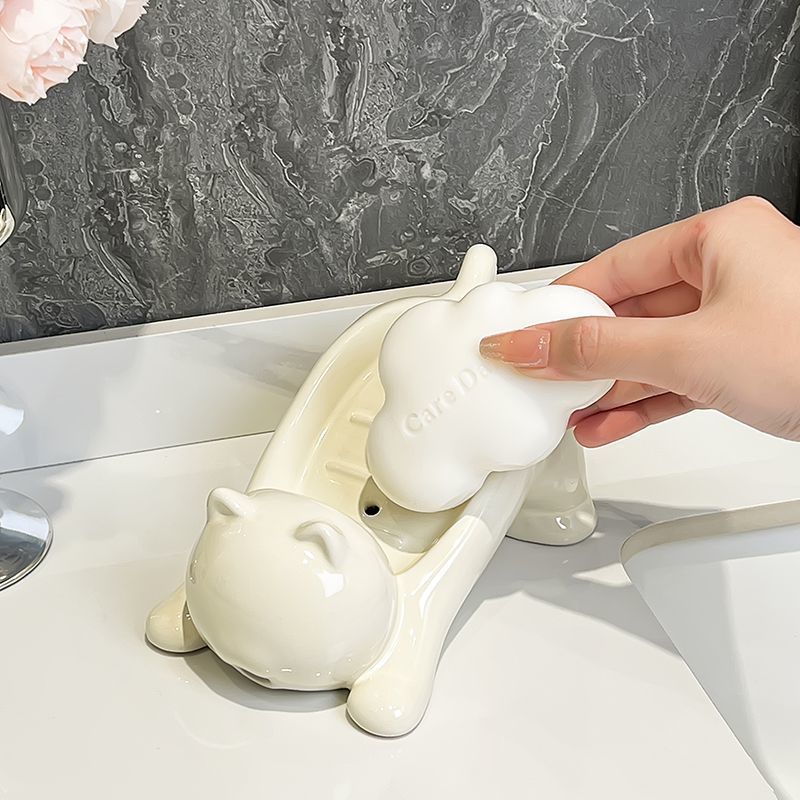 Cute Cat Drain Soap Holder Con - огляд і ціна Soap Making Supplies Australia