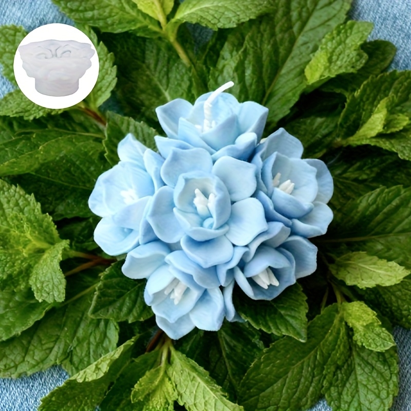1 Hydrangea Candle Silicone Mo - огляд і ціна Soap Making Instructions