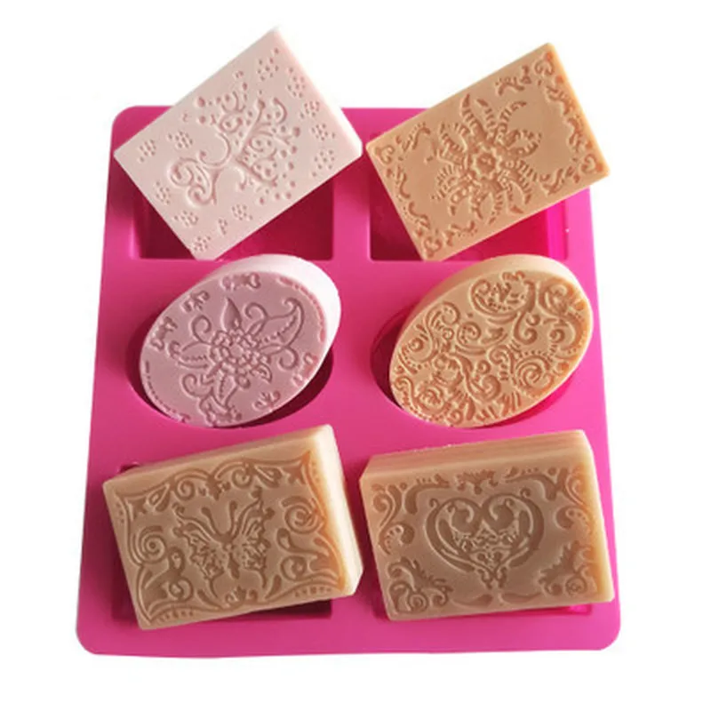 1 Pcs 6 Holes 3D Candle Mold S - огляд і ціна Soap Making Gel