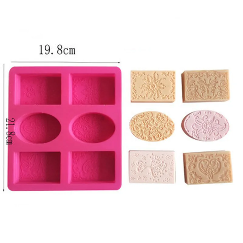 1 Pcs 6 Holes 3D Candle Mold S - огляд і ціна Soap Making Gel