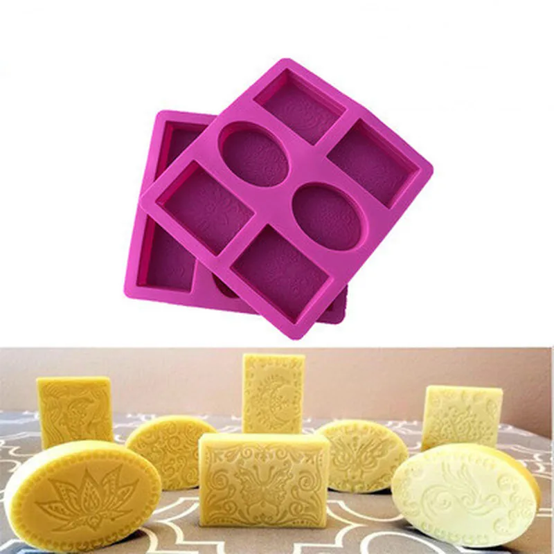 1 Pcs 6 Holes 3D Candle Mold S - огляд і ціна Soap Making Gel