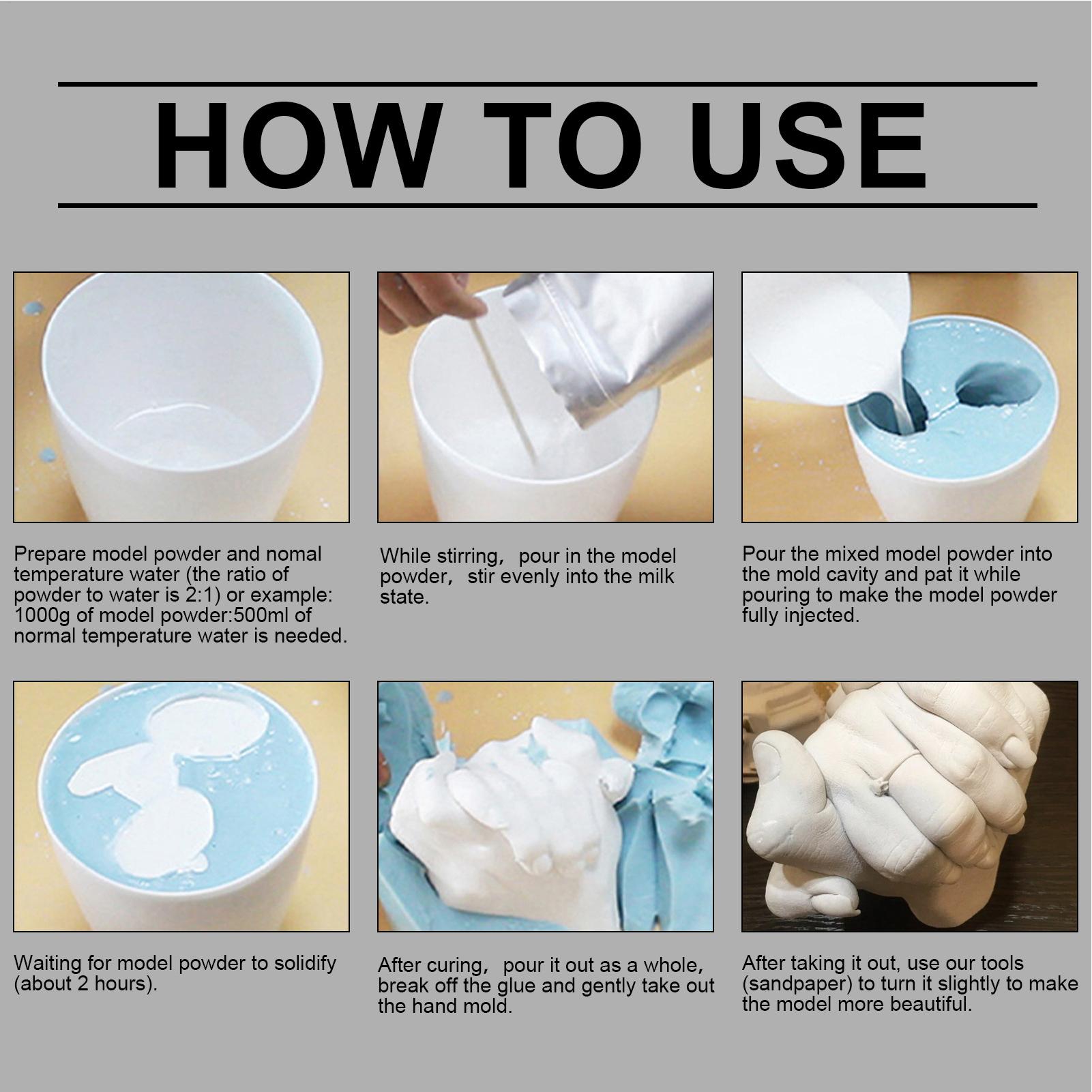 Baby Hand And Foot Casting Kit - огляд і ціна Soap Making Ins