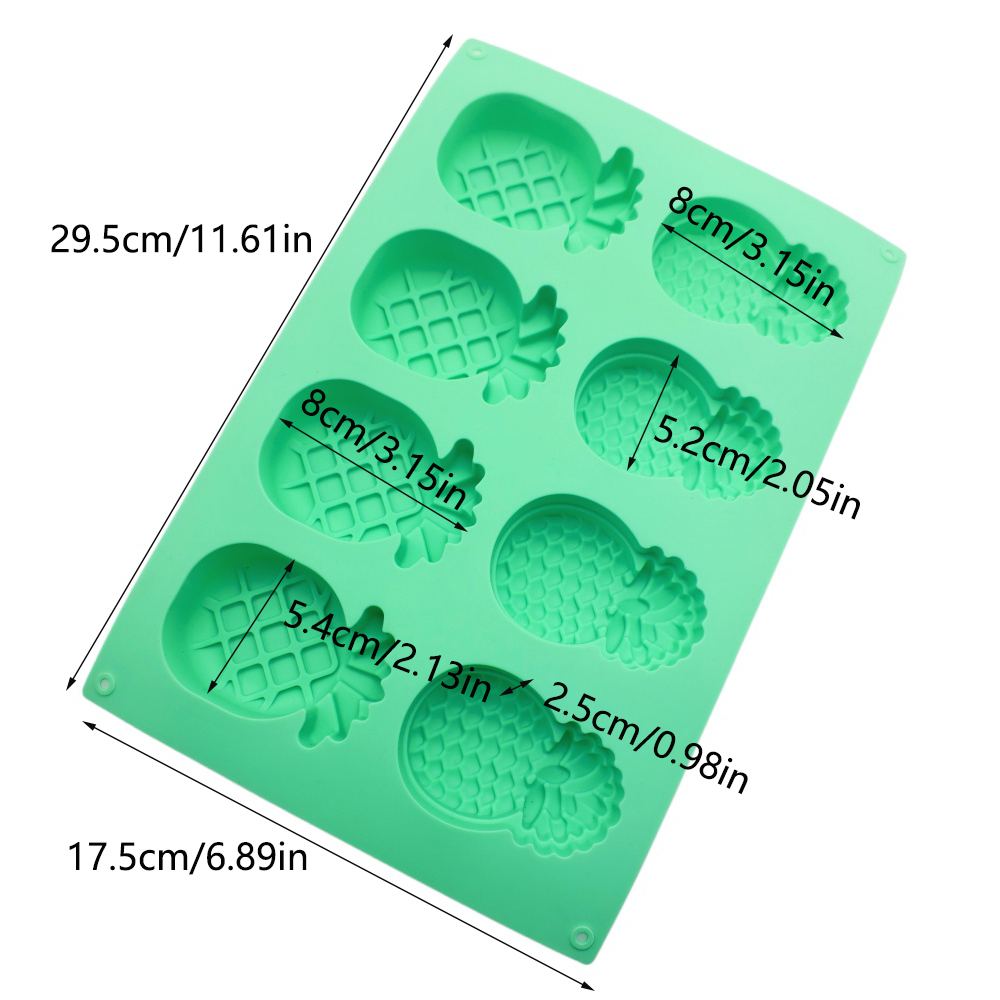 Pineapple Shape Silicone Cake  - огляд і ціна Soap Making Supplies Australia