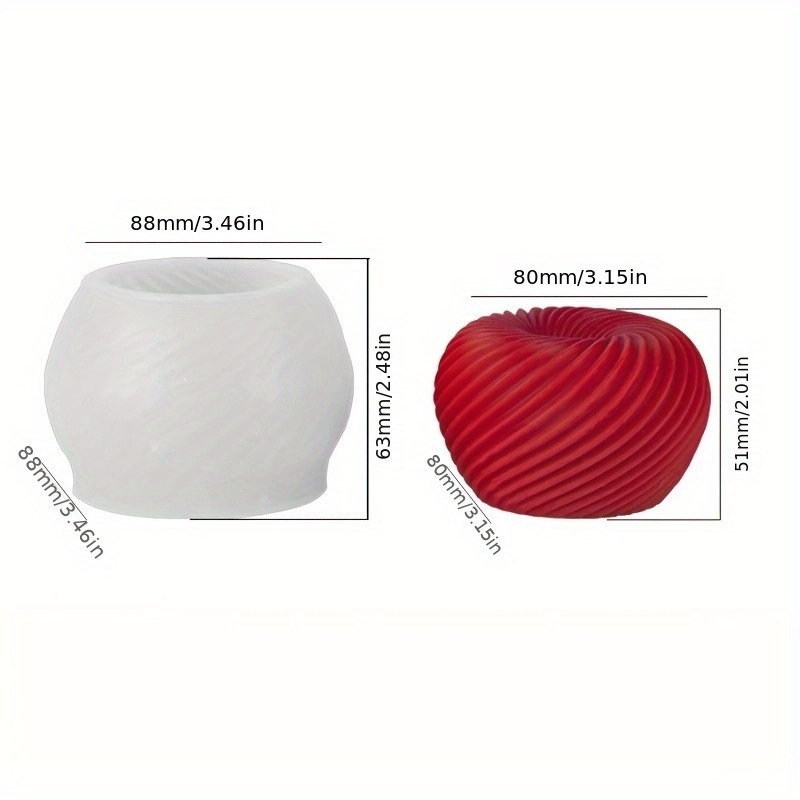A trendy red apple silicone mo - огляд і ціна Soap Making Ins