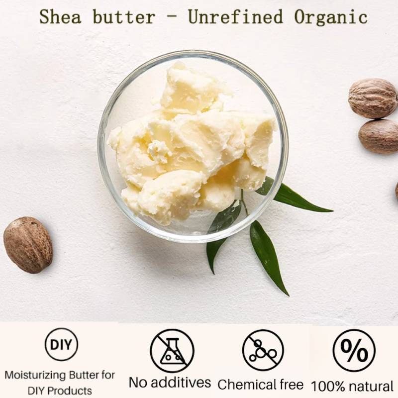 Dimollaure 50g Natural Organic - огляд і ціна Shea Butter Raw