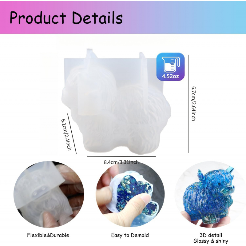1 Pieces3DSilicone mold in the - огляд і ціна Soap Making Gel